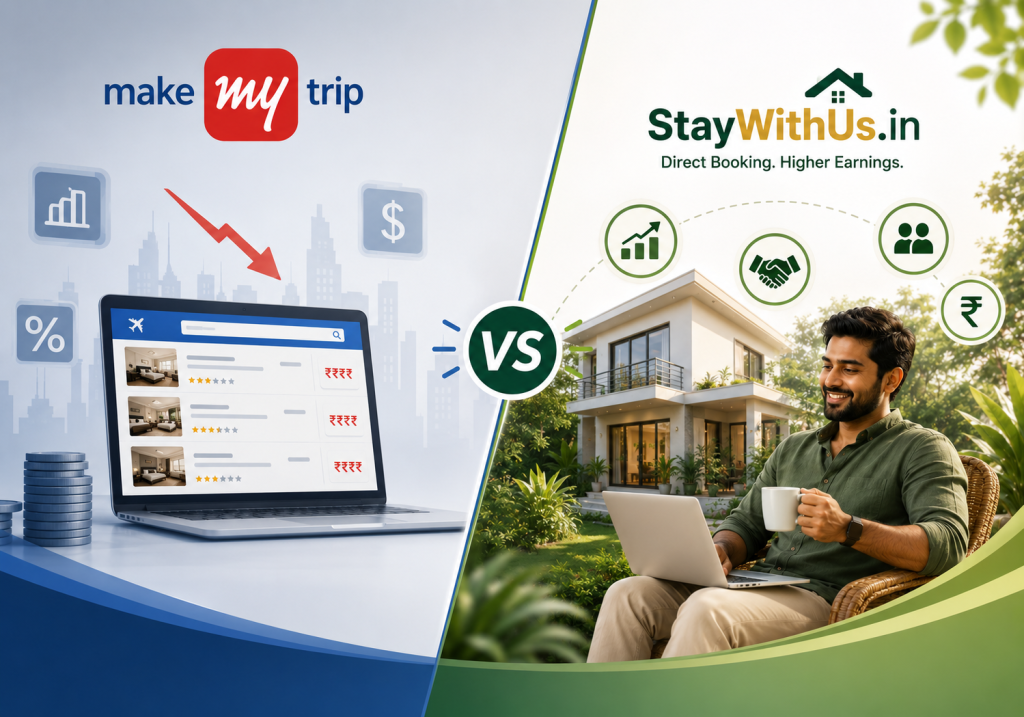 List Property on MakeMyTrip