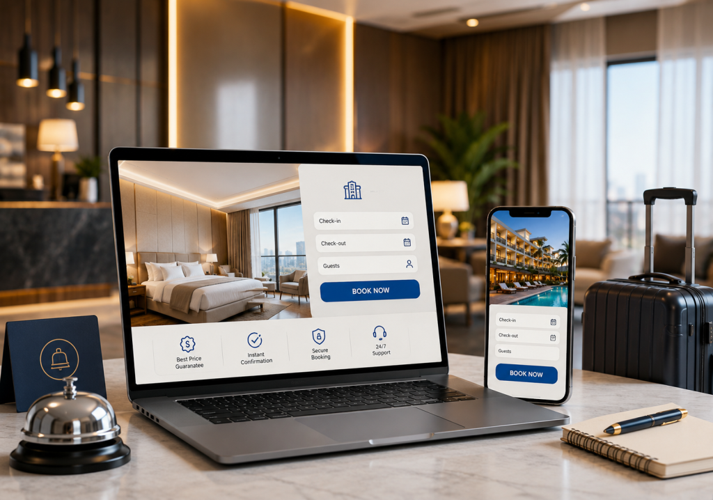 best hotel booking engine in india